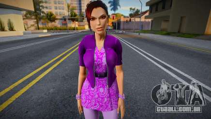 Lara Saints Row Style Skin para GTA San Andreas