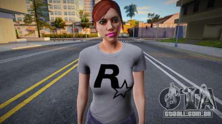 Garota Civil 1 para GTA San Andreas