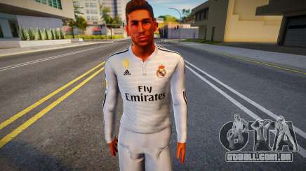 Sergio Ramos - Real Madrid Home 14-15 para GTA San Andreas