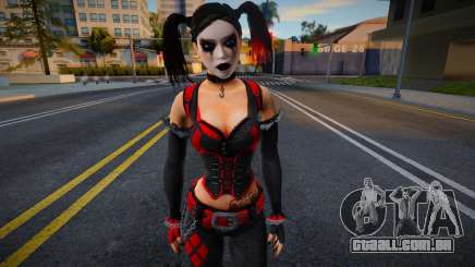 Harley Quinn Skin From Batman Arkahm City para GTA San Andreas