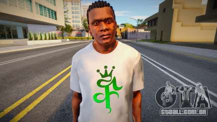 GTA V Franklin Clinton (PC Quality) para GTA San Andreas