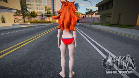 Android 21 bikini para GTA San Andreas