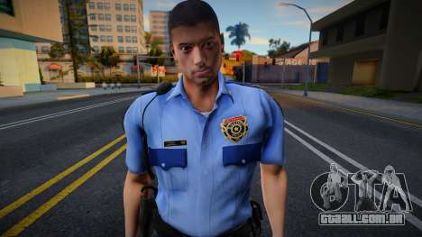 RPD Officers Skin - Resident Evil Remake v7 para GTA San Andreas