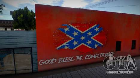 Grafite Deus abençoe a Confederação para GTA San Andreas