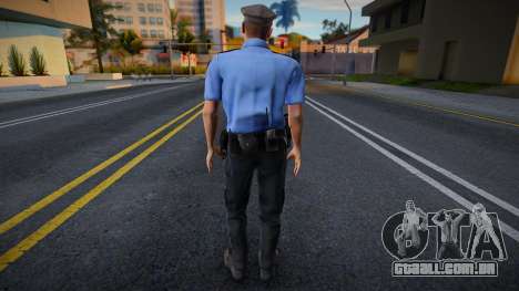 RPD Officers Skin - Resident Evil Remake v14 para GTA San Andreas