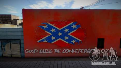 Grafite Deus abençoe a Confederação para GTA San Andreas