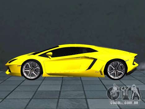 Lamborghini Aventador AM Plates para GTA San Andreas