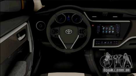Toyota Corolla 2018 Taxi para GTA San Andreas