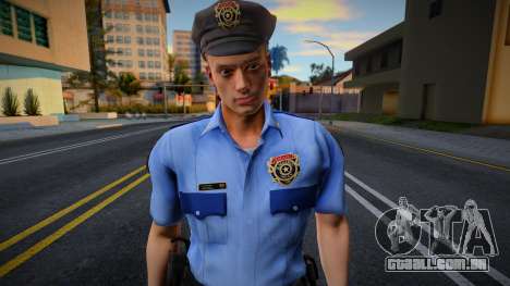 RPD Officers Skin - Resident Evil Remake v15 para GTA San Andreas