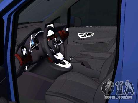 Mercedes Benz Bluetec V250 para GTA San Andreas