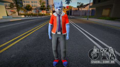 Rouka Azuma Furry Skin para GTA San Andreas