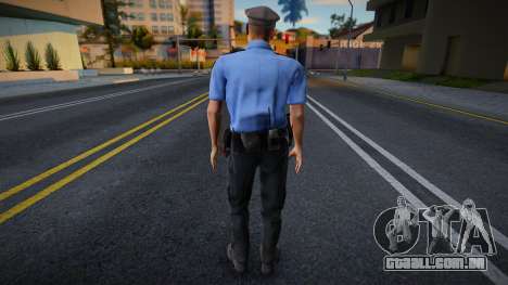 RPD Officers Skin - Resident Evil Remake v15 para GTA San Andreas