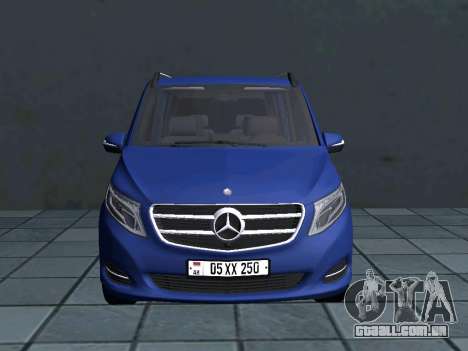 Mercedes Benz Bluetec V250 para GTA San Andreas