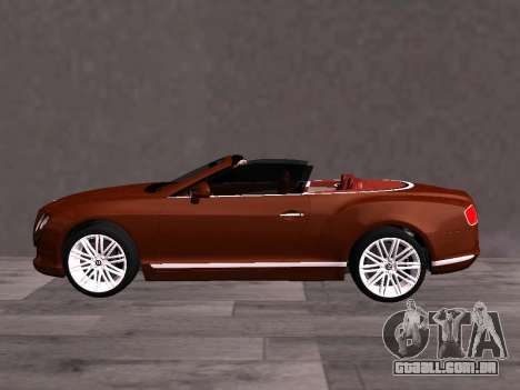 Bentley Continental GT 2014 AM Plates para GTA San Andreas