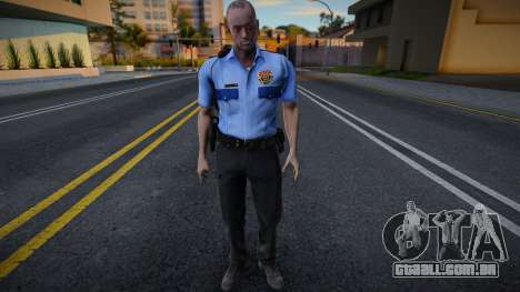 RPD Officers Skin - Resident Evil Remake v8 para GTA San Andreas