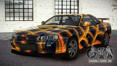 Nissan Skyline R34 Xr S7 para GTA 4