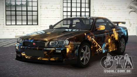 Nissan Skyline R34 Xr S1 para GTA 4