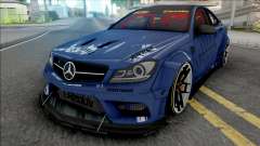 Mercedes-Benz C63 AMG Black Series 2014 LW para GTA San Andreas
