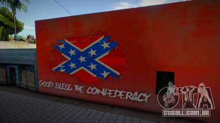 Grafite Deus abençoe a Confederação para GTA San Andreas