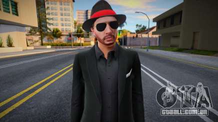 Mafia black Skin para GTA San Andreas