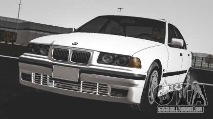 BMW 320i E36 White para GTA San Andreas