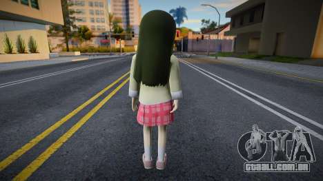 Mai Minakami from Nichijou para GTA San Andreas