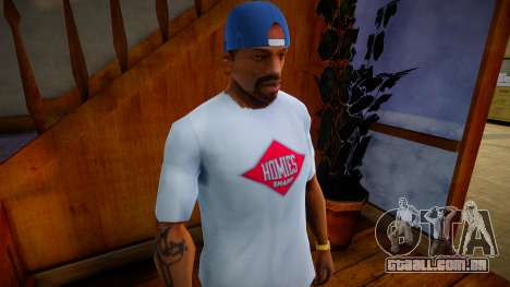 New Backwards B-Ball Cap - blue para GTA San Andreas