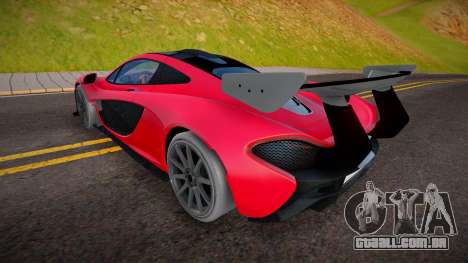 McLaren P1 (DeViL Studio) para GTA San Andreas