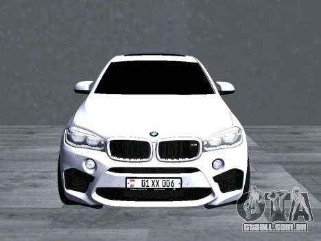 BMW X6M Tinted para GTA San Andreas