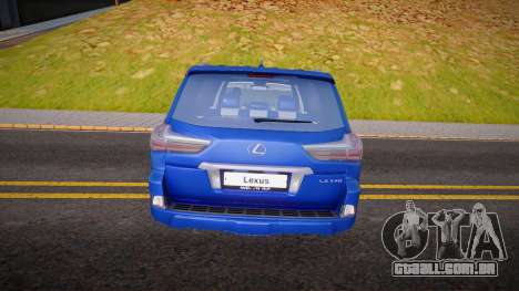 Lexus LX 570 (Melon) para GTA San Andreas