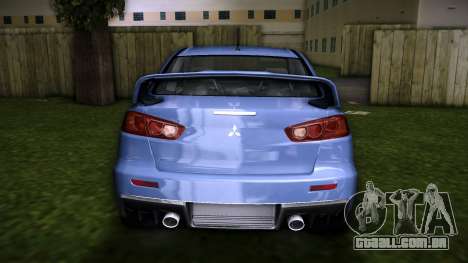 Mitsubishi Lancer Evolution X (Sigma) para GTA Vice City