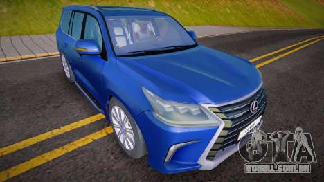 Lexus LX 570 (Melon) para GTA San Andreas