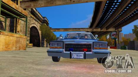 Cadillac Fleetwood Brougham 1985 do FBI para GTA 4