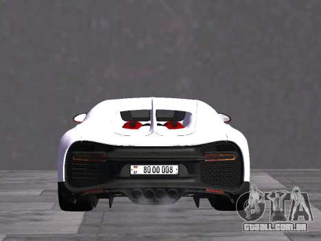 Bugatti Chiron AM Plates para GTA San Andreas