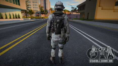 Army from COD MW3 v52 para GTA San Andreas