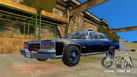 Cadillac Fleetwood Brougham 1985 do FBI para GTA 4