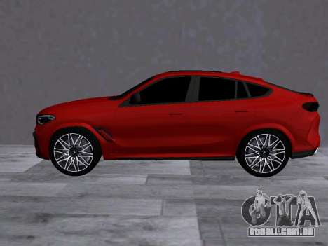 BMW X6 M Competition 2020 para GTA San Andreas