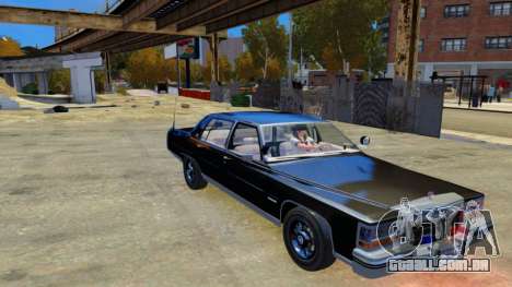 Cadillac Fleetwood Brougham 1985 do FBI para GTA 4