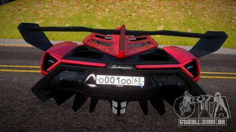 Lamborghini Veneno Roadster (R PROJECT) para GTA San Andreas
