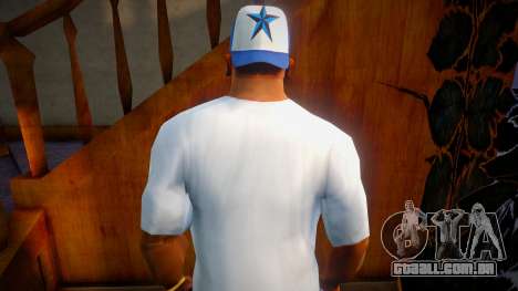 New Backwards B-Ball Cap - blue para GTA San Andreas