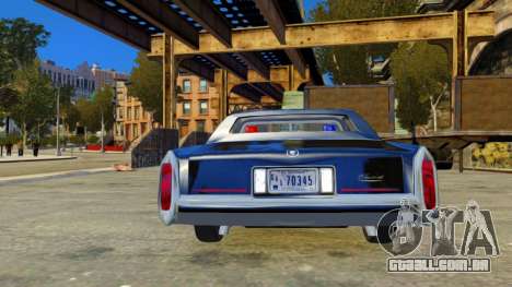 Cadillac Fleetwood Brougham 1985 do FBI para GTA 4