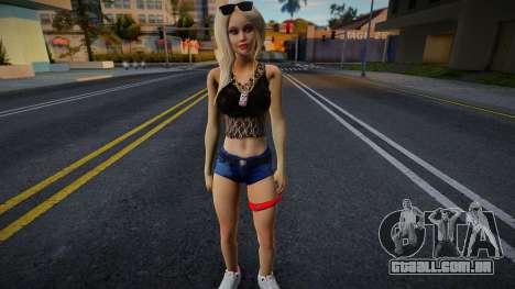 Blonde Girl para GTA San Andreas