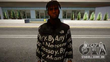 TNF JACKET Man para GTA San Andreas