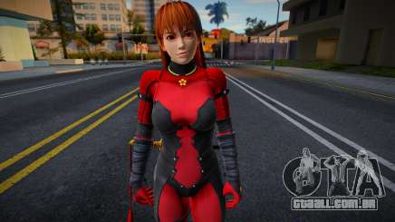 Dead Or Alive 5 - Kasumi (Costume 2) v7 para GTA San Andreas