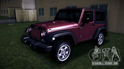 Jeep Wrangler Rubicon 2012 para GTA Vice City