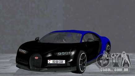 Bugatti Chiron AM Plates para GTA San Andreas