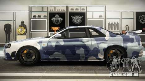 Nissan Skyline R34 NS S8 para GTA 4