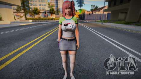 Honoka (Wet T-Shirt) para GTA San Andreas