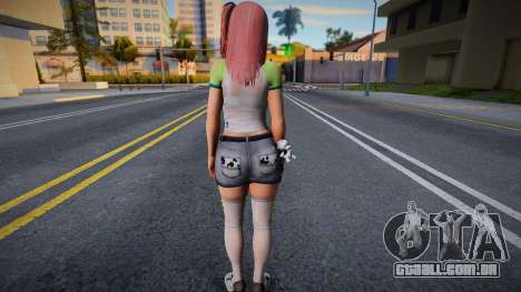 Honoka (Wet T-Shirt) para GTA San Andreas