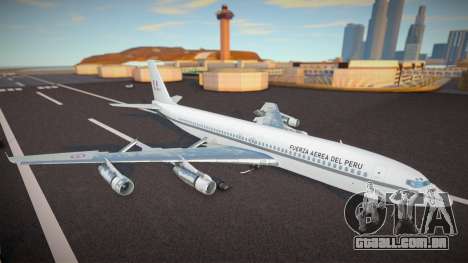 Boeing 707-300 FAP para GTA San Andreas